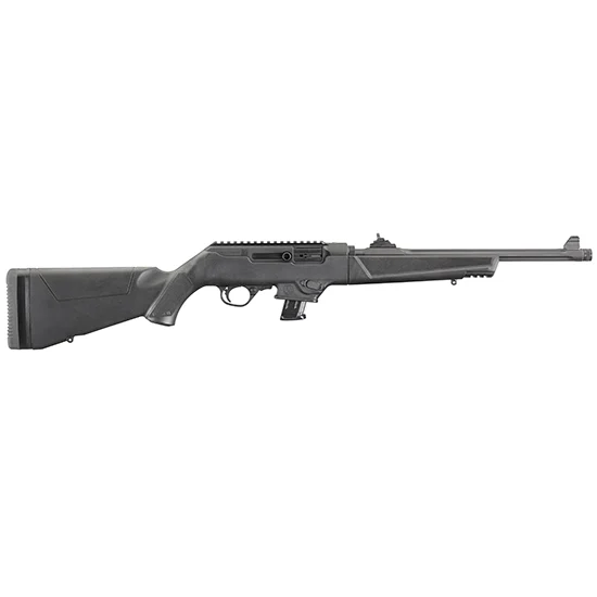 Ruger PC Carbine 9mm 16.12in fluted threaded barrel black synthetic stock