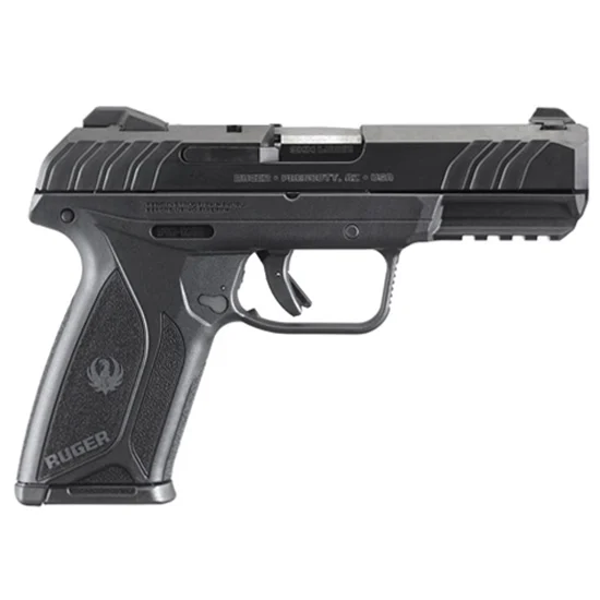 Ruger Security-9 9mm 4-inch blued slide black polymer frame two magazines
