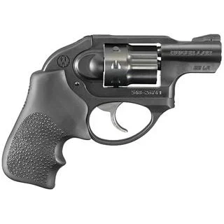 Ruger LCR .22 LR 1.87 inch 8-round matte black Hogue Tamer grip revolver