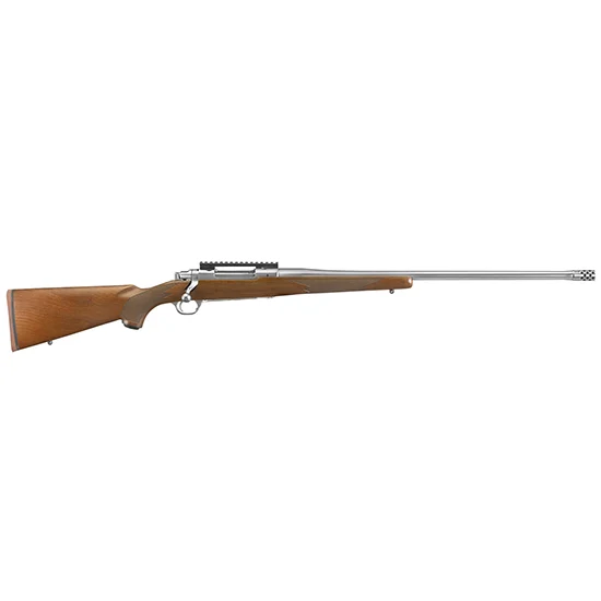 Ruger Hawkeye Hunter .300 Win Mag 24-inch satin stainless barrel with American walnut stock