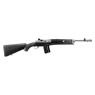 Ruger Mini-14 Tactical matte stainless receiver with black synthetic stock, 5.56/.223