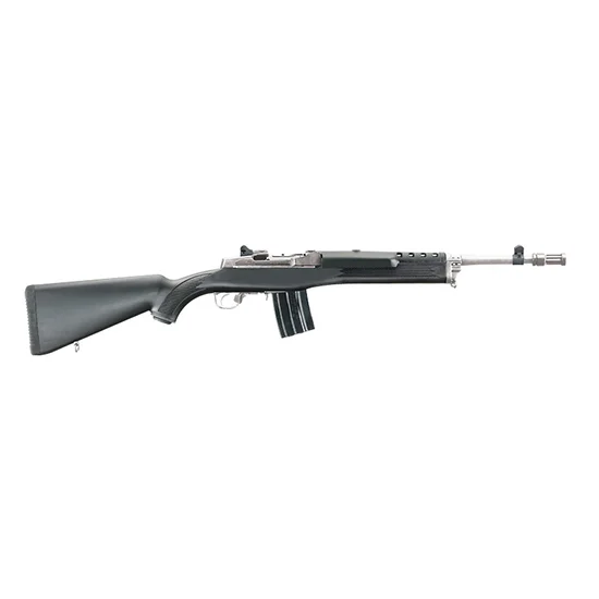 Ruger Mini-Thirty Tactical rifle 7.62x39 stainless barrel black synthetic stock
