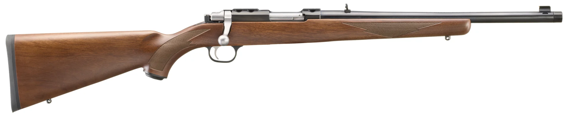Ruger 77/44 bolt-action rifle blued finish walnut stock 4-round rotary magazine