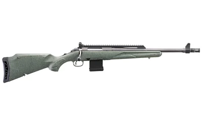Ruger American Gen II Scout rifle 5.56 NATO 16.1 inch threaded barrel Leaf Green