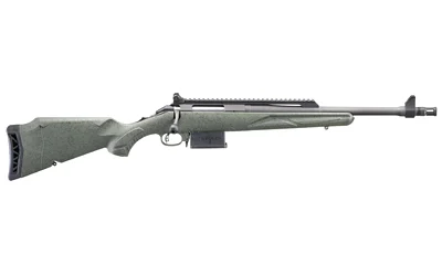 Ruger American Gen II Scout .308 Win 16.1in Leaf Green synthetic stock rifle
