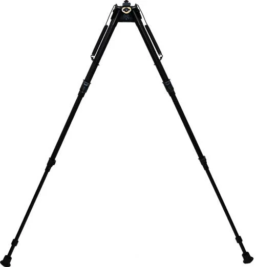 Harris S-25CM-LOK bipod 13.5-27 in M-LOK black steel/aluminum with rubber feet