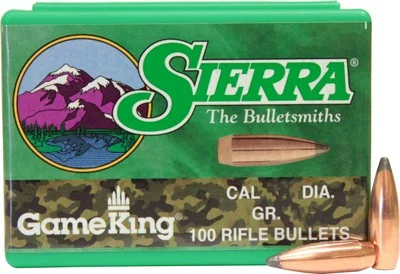 Sierra GameKing 35 Cal .358 225gr Spitzer Boat Tail bullets 50ct product image