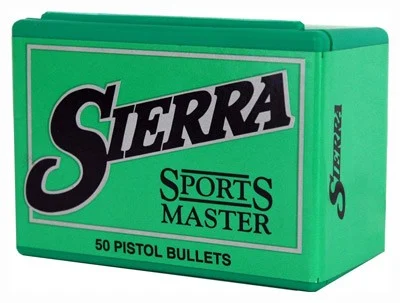Sierra 8125 Sports Master 9mm 125gr Jacketed Hollow Point bullets, 100ct