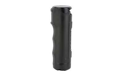 SABRE Pepper Gel Quick Release Whistle Keychain .54 oz Black