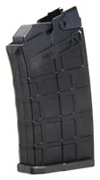 ProMag Saiga 12ga 5-round black polymer magazine with steel feed lip