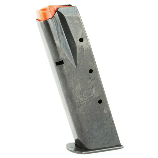 SAR Arms B6 9mm 17rd steel magazine black polymer base plate