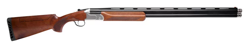 Savage Stevens 555 Sporting Compact 20 Gauge 26 inch shotgun with Turkish walnut stock and raised ventilated rib