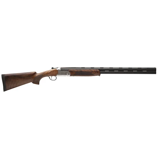 Savage Stevens 555 E 16 gauge over-under shotgun 28 inch barrel engraved receiver walnut stock