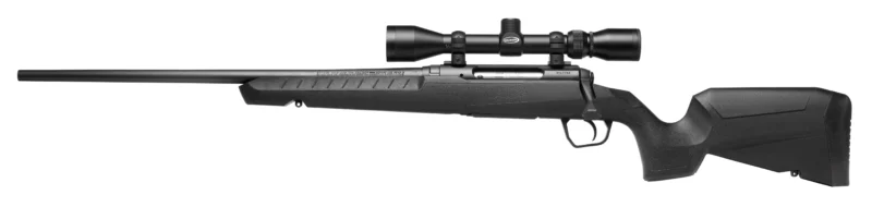 Savage Axis XP Compact left-hand bolt-action rifle .223 Rem 20-inch with 3-9x40 scope, black