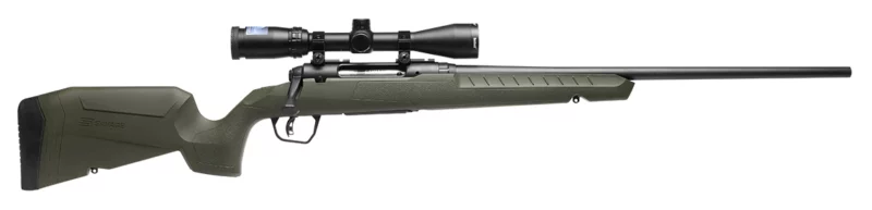 Savage Axis 2 XP .270 Win 22 in rifle with 3-9x40 scope and OD green synthetic stock