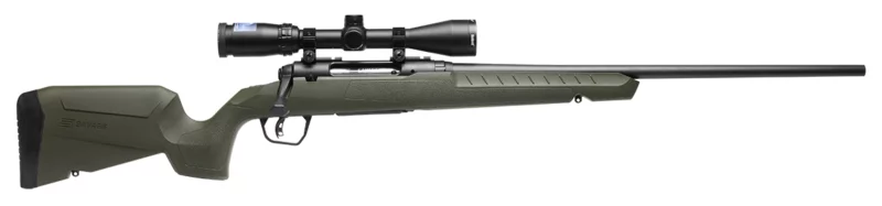 Savage Axis 2 XP Compact GEN II 6.5 Creedmoor 20in rifle in OD green with 3-9x40 scope