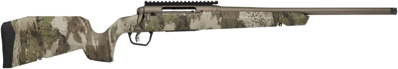 Savage Axis 2 Pro Woodland rifle 7mm-08 20in barrel in Woodland camo, right-hand view