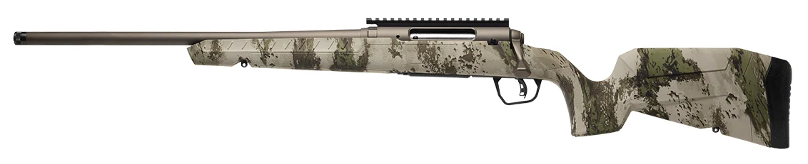 Savage AXIS 2 PRO 6mm ARC 20-inch LH rifle, Bronze Forest SP Cerakote