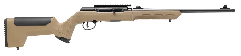 Savage A22 Takedown rifle .22 LR 18-inch Flat Dark Earth synthetic stock