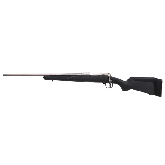 Savage 110 Storm 270 Win left-hand rifle with 22in stainless barrel and gray AccuStock