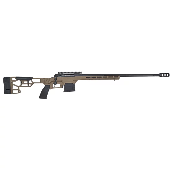 Savage 110 Precision .308 Win 20-inch FDE MDT LSS XL chassis bolt action rifle