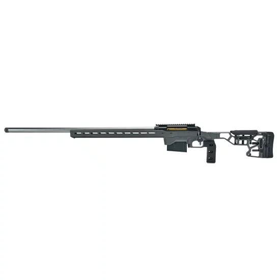 Savage Arms 110 Elite Precision left-hand 6mm Creedmoor rifle 26in barrel gray MDT chassis