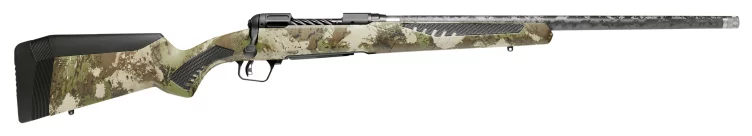 Savage 110 Ultralite Woodland Camo 7MM PRC 22in carbon fiber wrapped barrel rifle