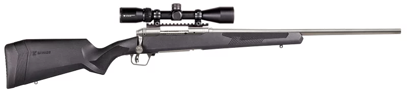 Savage 110 Apex Storm XP .400 Legend rifle with Vortex Crossfire II 3-9x40 scope and black synthetic stock