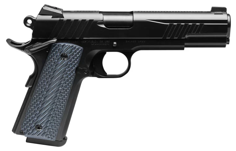 Savage 1911 Government 9mm 5in matte black with VZ G10 grips and two 10-round magazines