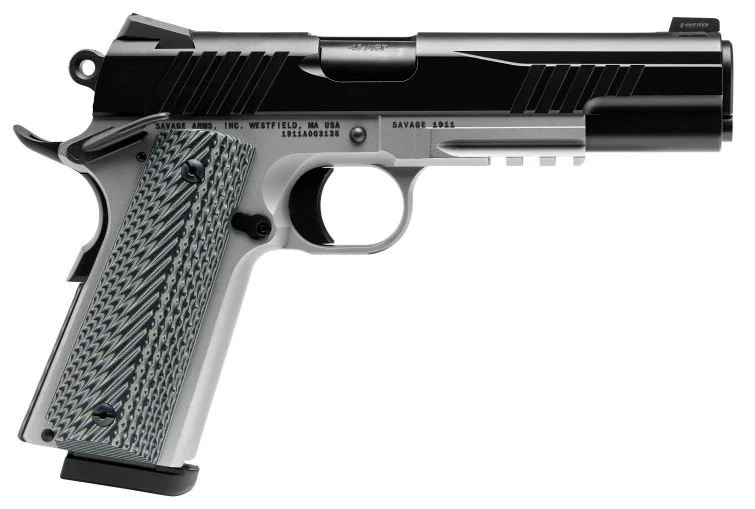 Savage 1911 Government 9mm two-tone 5-inch barrel with Picatinny rail
