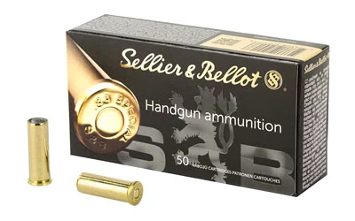 Sellier & Bellot .38 Special 148 gr lead wadcutter ammunition - 50 rounds box