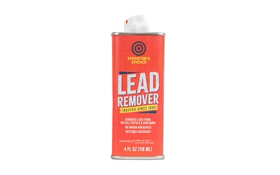 Shooters Choice Lead Remover 4 oz bottle front label