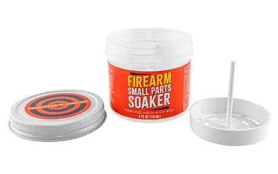 Shooters Choice Firearm Parts Soaker 4 oz with lift-out strainer basket