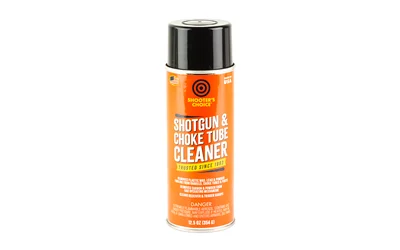 Shooters Choice Shotgun and Choke Tube Cleaner aerosol can