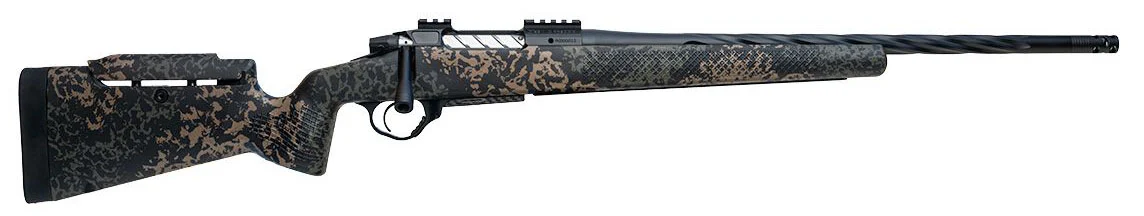 Seekins Precision Havak PH3 .300 Win Mag 22" Woodland Shadow rifle side view