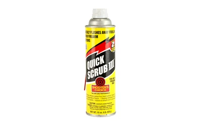 Shooters Choice Quick Scrub III 15 oz aerosol cleaner/degreaser can