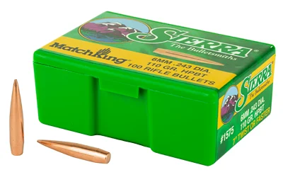 Sierra MatchKing 6mm (.243) 110gr HPBT bullets - 100/box