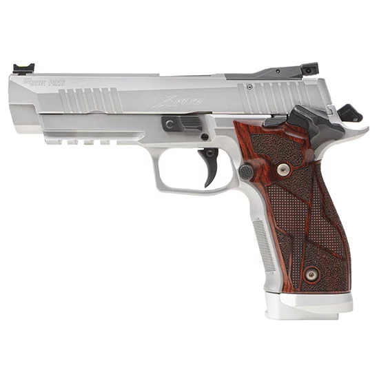 Sig Sauer P226 X-Five Classic 9mm 5-inch stainless pistol with Hogue wood grips