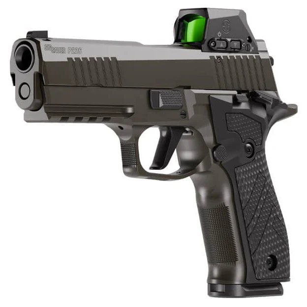 Sig Sauer P226X Legion SAO 9mm 4.4in with ROMEOX Pro optic in Legion Gray