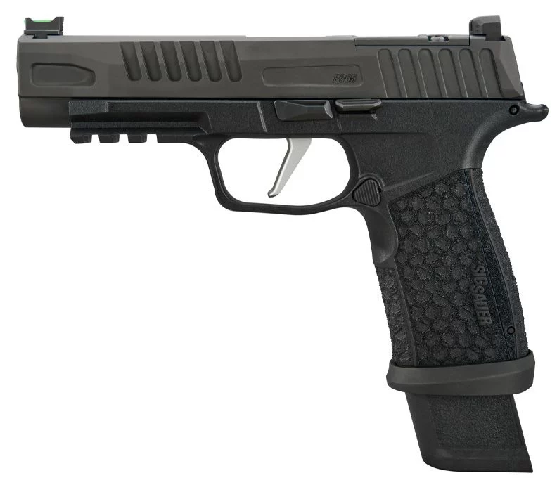 Sig Sauer P365 Fuse 9mm 4.3-inch optic-ready pistol with LXG grip and fiber optic front sight