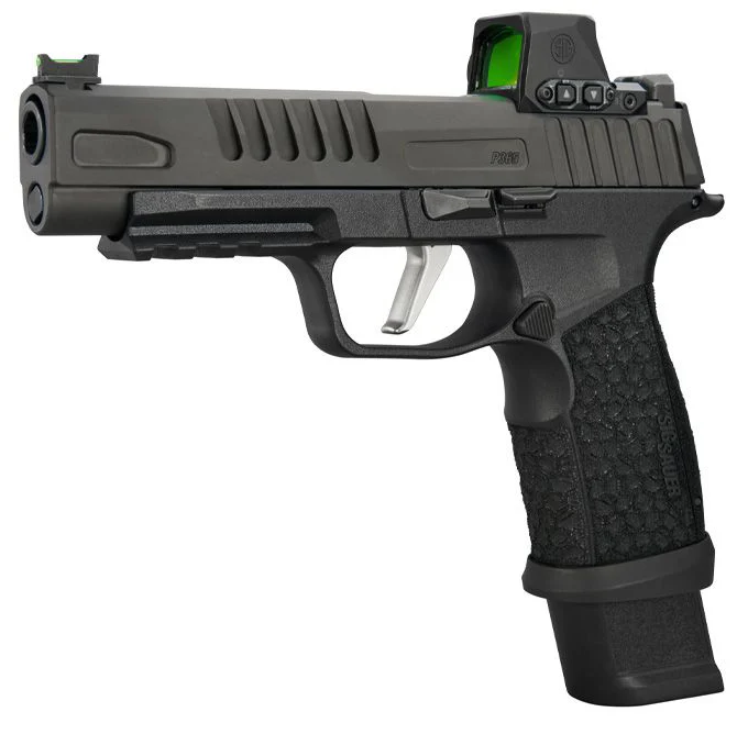 Sig Sauer P365 Fuse 9mm 4.3 inch with ROMEO-X Compact optic and LXG grip, black