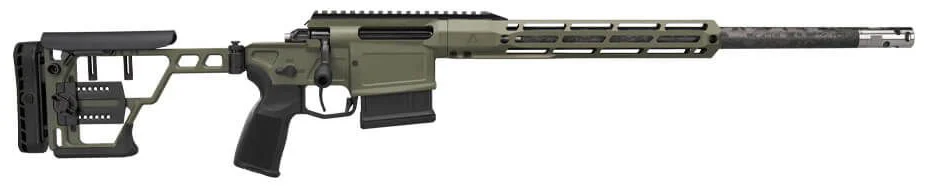 Sig Sauer Cross Sawtooth 6.5 Creedmoor 18in Moss Green rifle with folding stock