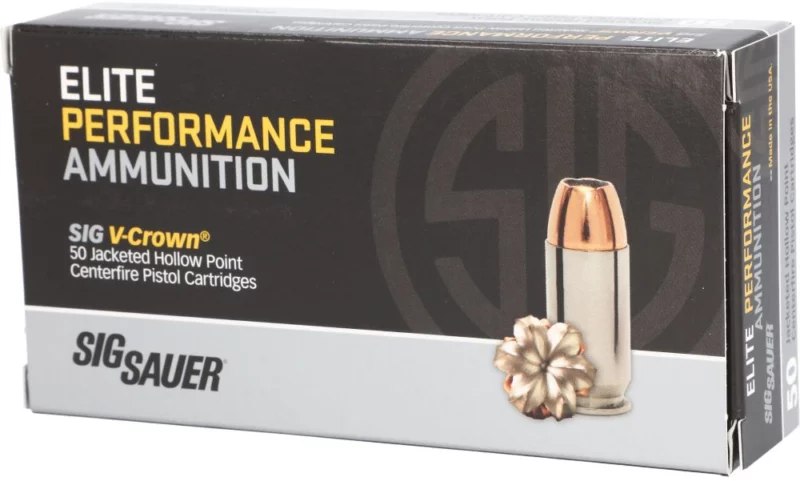 Sig Sauer Elite V-Crown .40 S&W 180 gr JHP 50-round box