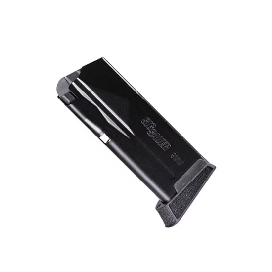 Sig Sauer P365 10rd extended steel magazine with finger extension, 9mm