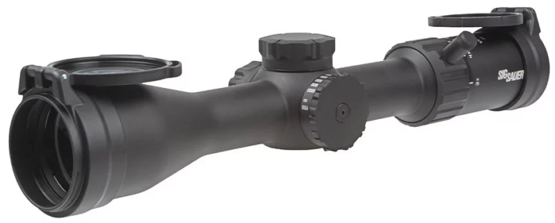 Sig Sauer Whiskey 4 3-12x44 30mm SFP Hellfire Quadplex riflescope matte black