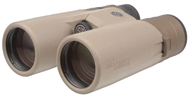 SIG Sauer ZULU8 HDX 10x42 binoculars in flat dark earth with rubber armor