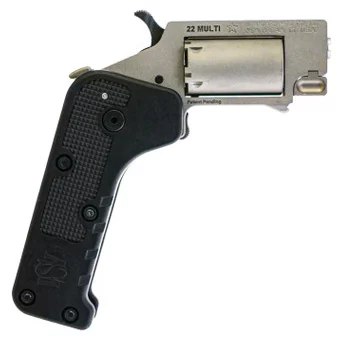 Standard Switchgun folding 5-shot stainless revolver with polymer grip