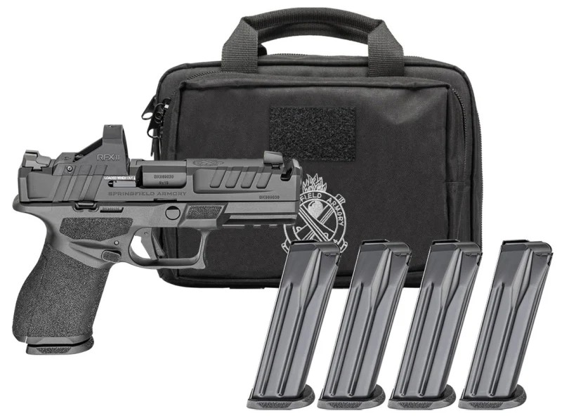 Springfield Armory Echelon 4.0C Comp 9mm 4in pistol with Viridian RFX11 and gear pack