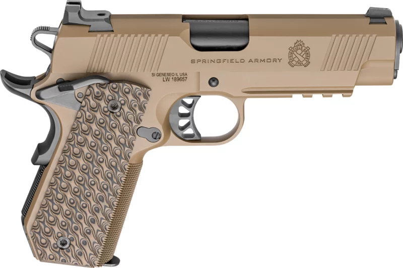 Springfield Armory 1911 TRP Carry Contour 4.25 in .45 ACP Coyote Brown