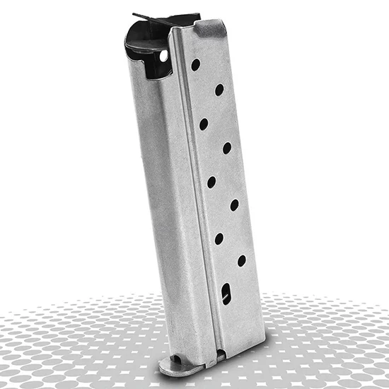 Springfield Armory 1911 stainless steel 9-round .38 Super magazine